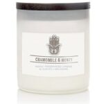 Colonial Candle świeca zapachowa sojowa w szkle naturalna 16 oz 453 g - Chamomile & Honey
