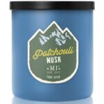 Colonial Candle All American męska sojowa świeca zapachowa w szkle 15 oz 425 g - Patchouli Musk