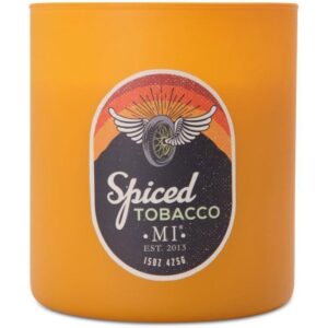 Colonial Candle All American męska sojowa świeca zapachowa w szkle 15 oz 425 g - Spiced Tobacco