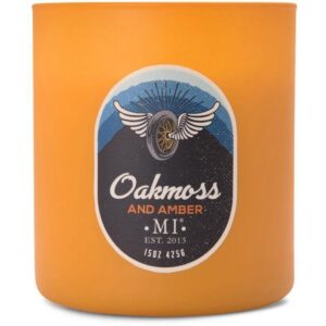 Colonial Candle All American męska sojowa świeca zapachowa w szkle 15 oz 425 g - Oakmoss & Amber