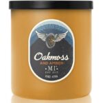 Colonial Candle All American męska sojowa świeca zapachowa w szkle 15 oz 425 g - Oakmoss & Amber