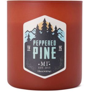 Colonial Candle All American męska sojowa świeca zapachowa w szkle 15 oz 425 g - Peppered Pine