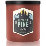 Colonial Candle All American męska sojowa świeca zapachowa w szkle 15 oz 425 g - Peppered Pine