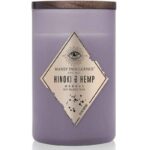 Colonial Candle Rebel sojowa męska świeca zapachowa w szkle 22 oz 623 g - Hinoki & Hemp